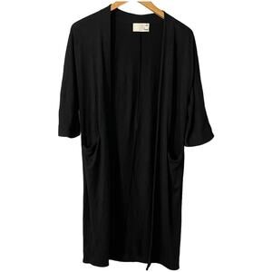 Wilfred Free Duster Cardigan Black Womens size XXS